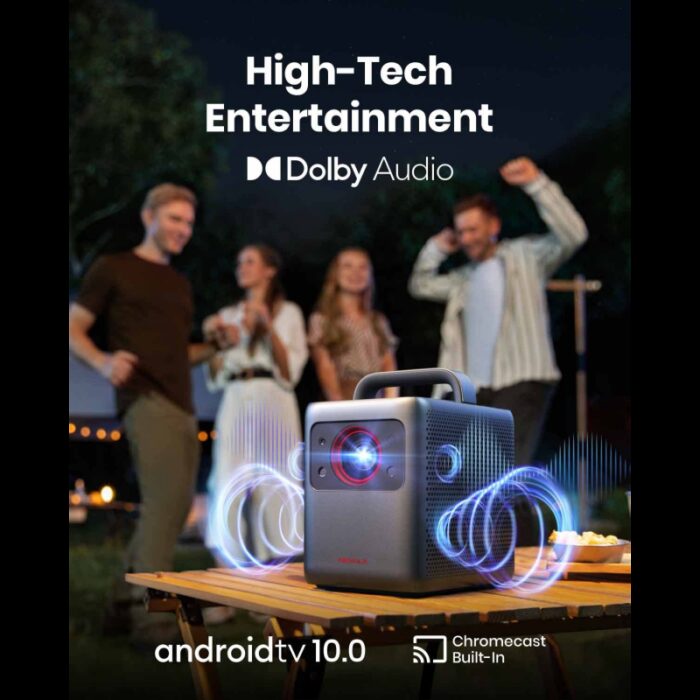 ⁦Anker NEBULA Polaris Pro Laser Projector 4K UHD Bluetooth Wi-Fi⁩ - الصورة ⁦7⁩