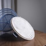 نشافة الورقيات البلاستيكية خضراء سعة 4 لتر