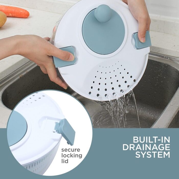 ⁦نشافة الورقيات البلاستيكية خضراء سعة 4 لتر⁩ - الصورة ⁦5⁩