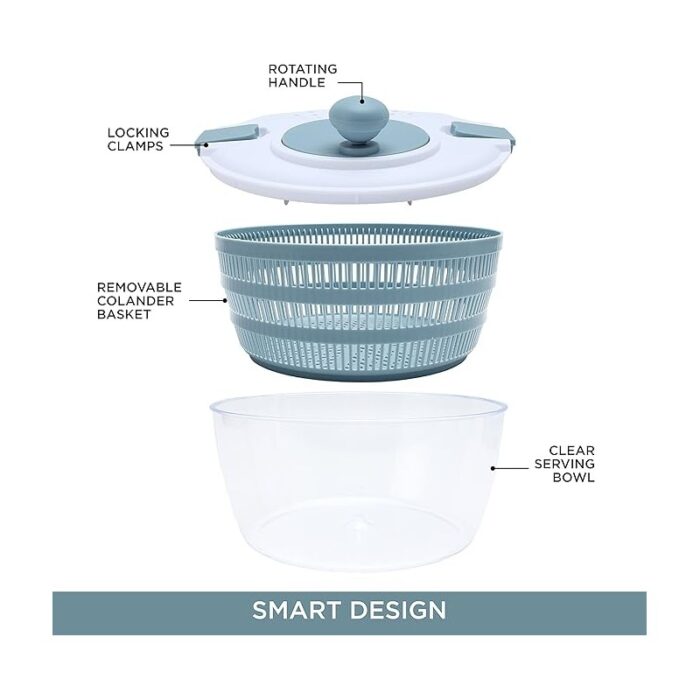 ⁦نشافة الورقيات البلاستيكية خضراء سعة 4 لتر⁩ - الصورة ⁦7⁩