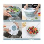 ⁦نشافة الورقيات البلاستيكية خضراء سعة 4 لتر⁩ - الصورة ⁦8⁩