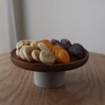 ⁦ستاند خشب طبيعي مع سيراميك 22 طول ارتفاع 8⁩ - الصورة ⁦5⁩