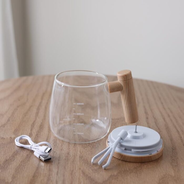 ⁦خفاقة الكترونية مع وصلة شاحن ارتفاع 10 سم قطر 9 سم⁩ - الصورة ⁦2⁩