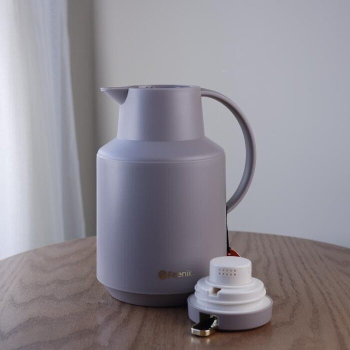 ⁦تيرموس باللون الكابتشينو سعة 2 لتر⁩ - الصورة ⁦3⁩