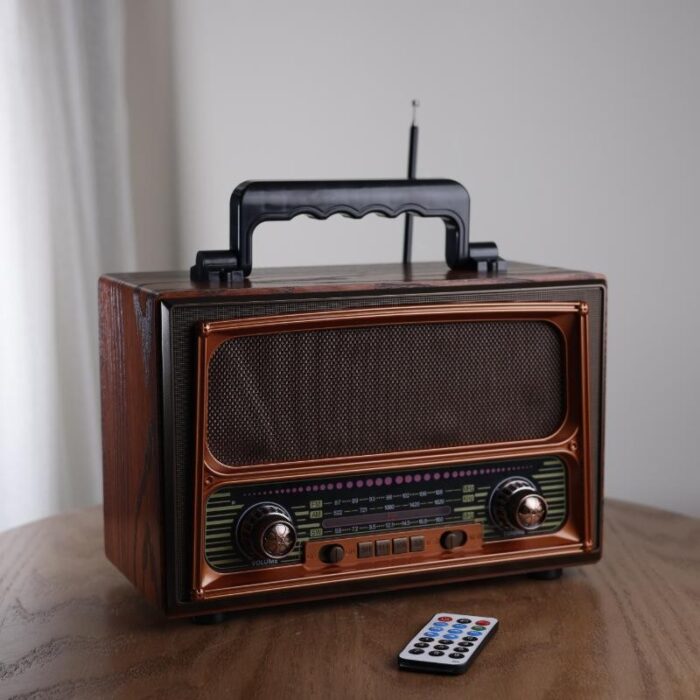 ⁦راديو MEIER M-1807B ارتفاع 19 عرض 15 طول 30⁩ - الصورة ⁦2⁩