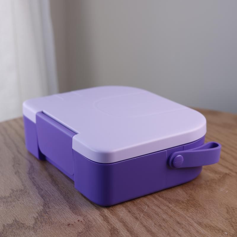 ⁦لانش بوكس لون بنفسجي ارتفاع 7 طول 22 عرض 18⁩ - الصورة ⁦1⁩