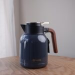 ⁦تيرموس مع ايد خشب بامبو سعة 1.5 لتر⁩ - الصورة ⁦2⁩