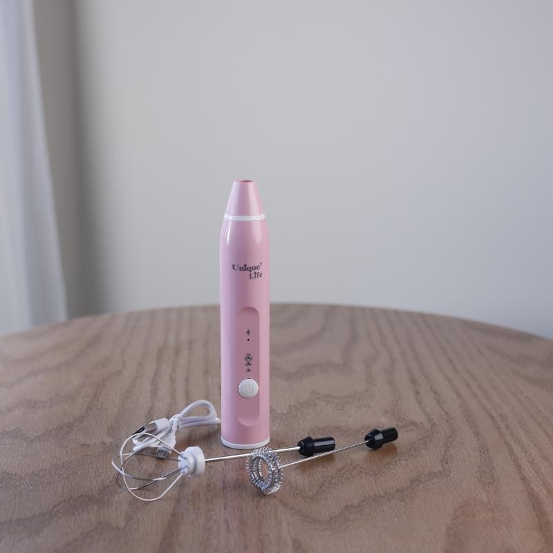 ⁦خفاقة النسكافيه طول 17 سم عرض 13 سم لون الزهر⁩ - الصورة ⁦1⁩