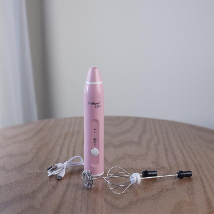 ⁦خفاقة النسكافيه طول 17 سم عرض 13 سم لون الزهر⁩ - الصورة ⁦2⁩