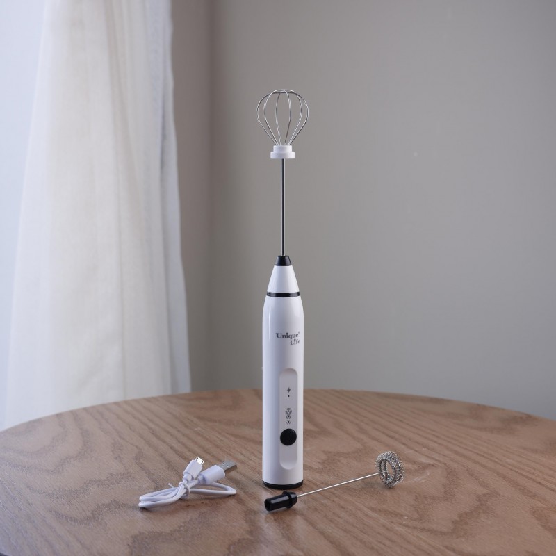 ⁦خفاقة النسكافيه طول 17 سم عرض 13 سم لون ابيض⁩ - الصورة ⁦1⁩