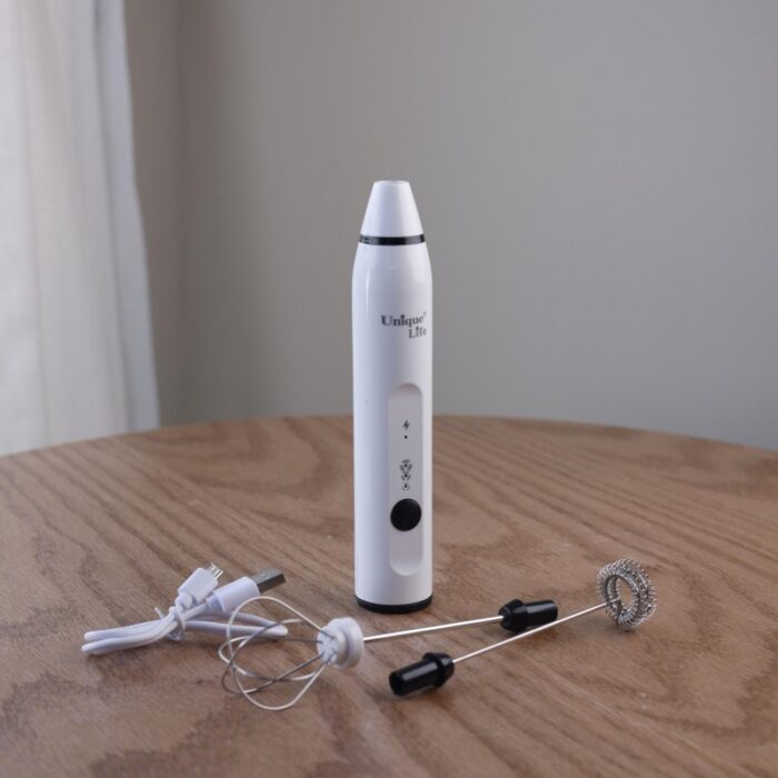 ⁦خفاقة النسكافيه طول 17 سم عرض 13 سم لون ابيض⁩ - الصورة ⁦2⁩