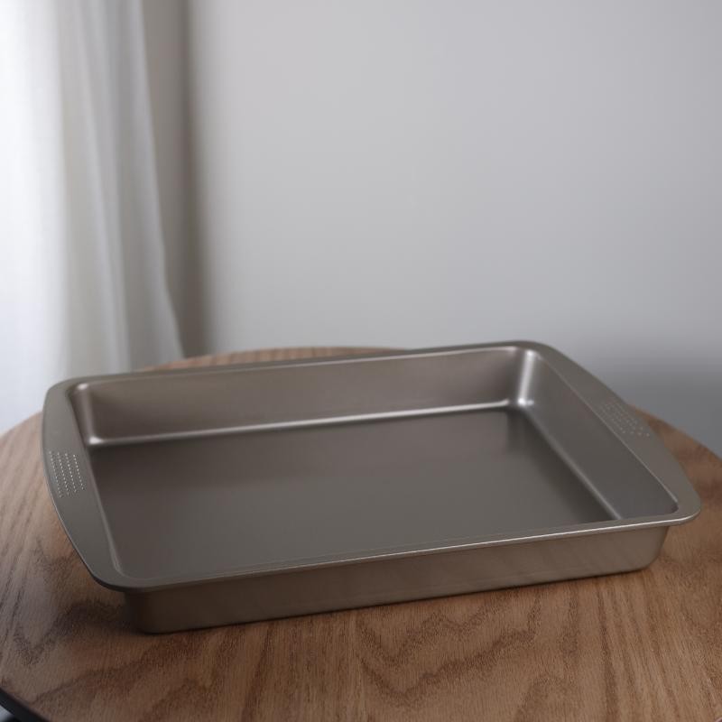 ⁦صينية مستطيل طول 43 سم عرض 29 سم ارتفاع 6⁩ - الصورة ⁦1⁩