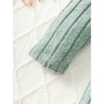 ⁦فستان بتصميم عصري ربيعي لون فستقي⁩ - الصورة ⁦4⁩