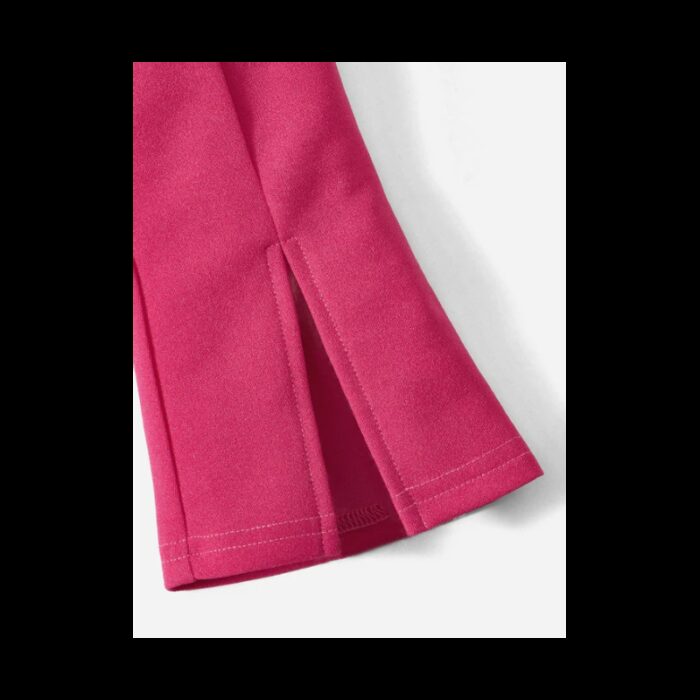 ⁦طقم بناتي قطعتين لون ابيض وفوشي⁩ - الصورة ⁦3⁩