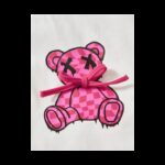 ⁦طقم بناتي قطعتين لون ابيض وفوشي⁩ - الصورة ⁦5⁩