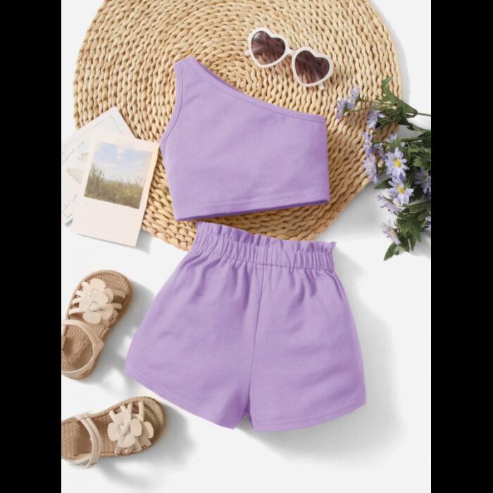 103378563_67de14f3231df طقم بناتي قطعتين لون زهري - الصورة 1