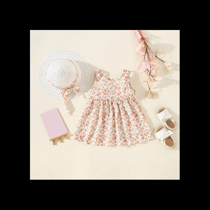 ⁦فستان بناتي لون زهري⁩ - الصورة ⁦2⁩