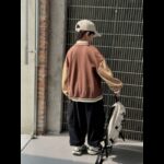 ⁦جاكيت ولادي لون بني وبيج⁩ - الصورة ⁦2⁩