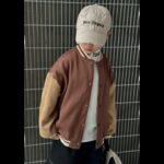 ⁦جاكيت ولادي لون بني وبيج⁩ - الصورة ⁦4⁩