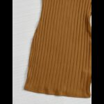 ⁦فستان قصير نسائي لون بني⁩ - الصورة ⁦4⁩