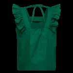 تيشيرت بأكمام قصيرة للنساء لون اخضر