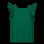 ⁦تيشيرت بأكمام قصيرة للنساء لون اخضر⁩ - الصورة ⁦3⁩