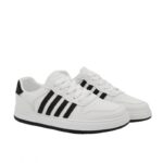 ⁦حذاء رياضي للنساء لون أبيض و أسود⁩ - الصورة ⁦3⁩