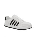 ⁦حذاء رياضي للنساء لون أبيض و أسود⁩ - الصورة ⁦4⁩