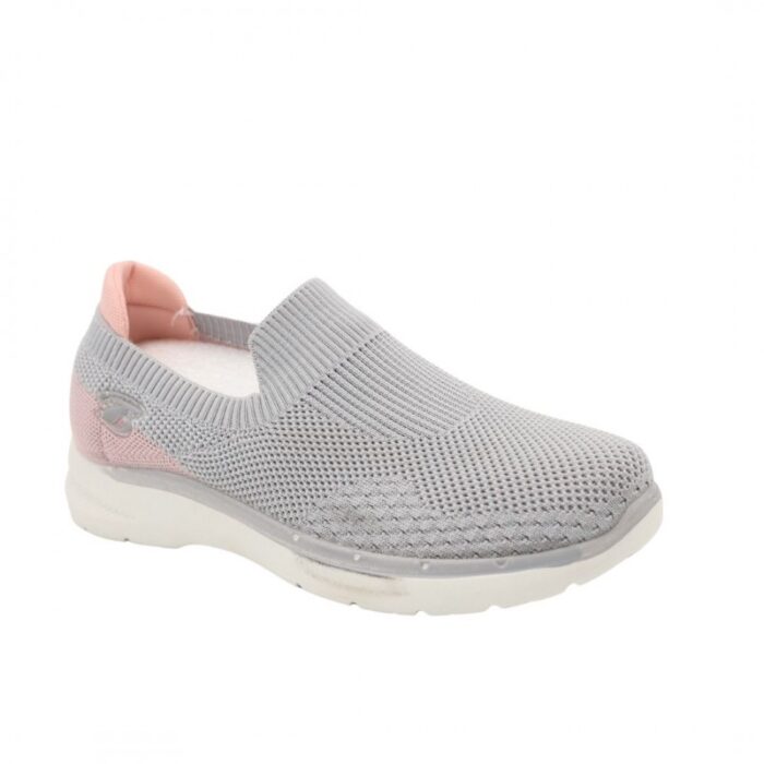 ⁦حذاء رياضي للنساء لون سكني و زهري⁩ - الصورة ⁦4⁩