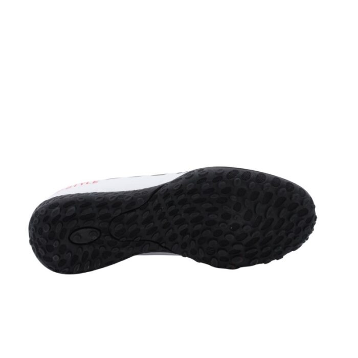 ⁦حذاء رياضي للأطفال والشباب لون أبيض وأسود و أحمر⁩ - الصورة ⁦6⁩