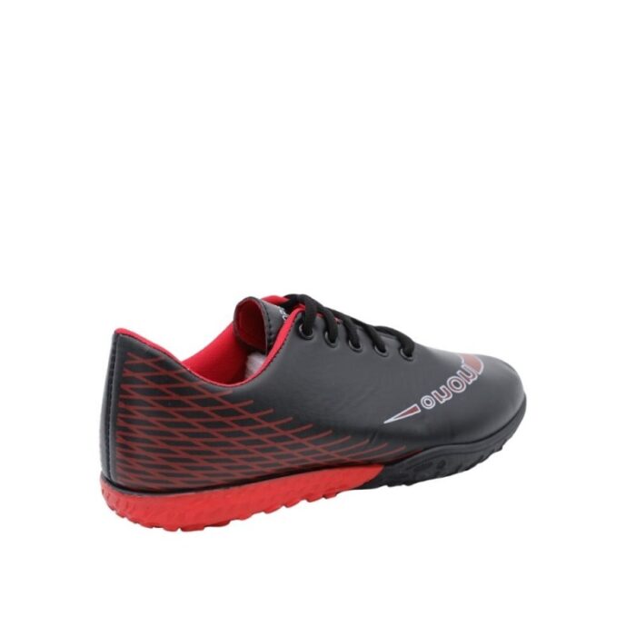 ⁦حذاء رياضي للأطفال والشباب لون أسود و أحمر⁩ - الصورة ⁦3⁩