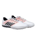 ⁦حذاء رياضي للأطفال لون أبيض و أسود وبرتقالي⁩ - الصورة ⁦3⁩