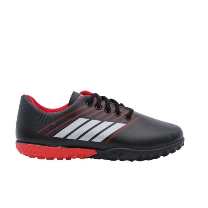 ⁦حذاء رياضي للأطفال و الشباب لون أسود و أحمر⁩ - الصورة ⁦4⁩