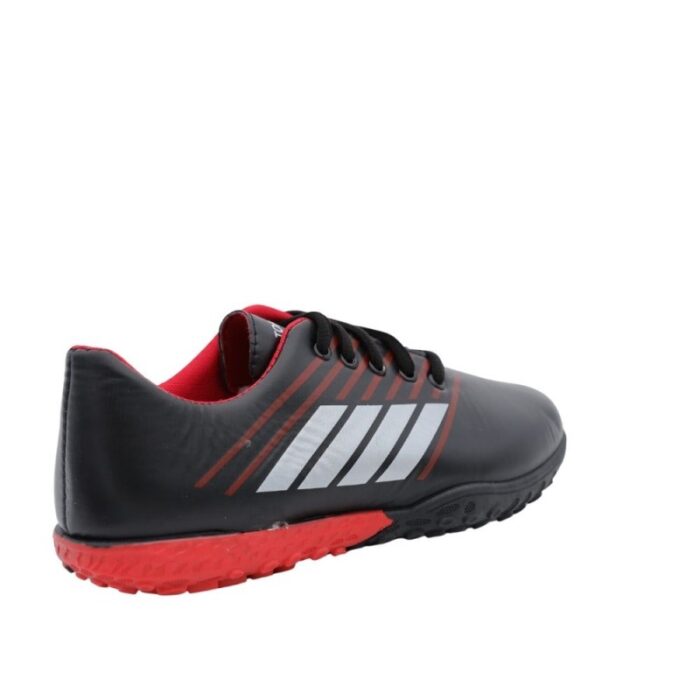 ⁦حذاء رياضي للأطفال و الشباب لون أسود و أحمر⁩ - الصورة ⁦5⁩