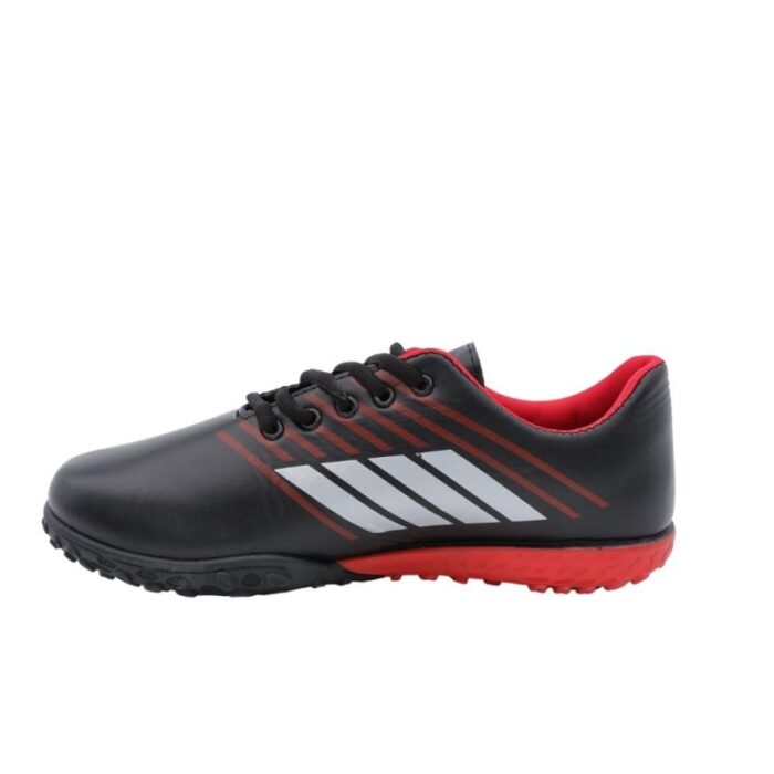 ⁦حذاء رياضي للأطفال و الشباب لون أسود و أحمر⁩ - الصورة ⁦6⁩