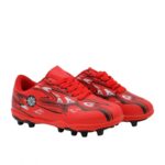 حذاء رياضي للأطفال والشباب لون أحمر