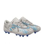 ⁦حذاء رياضي للأطفال والشباب لون أبيض و أزرق⁩ - الصورة ⁦3⁩