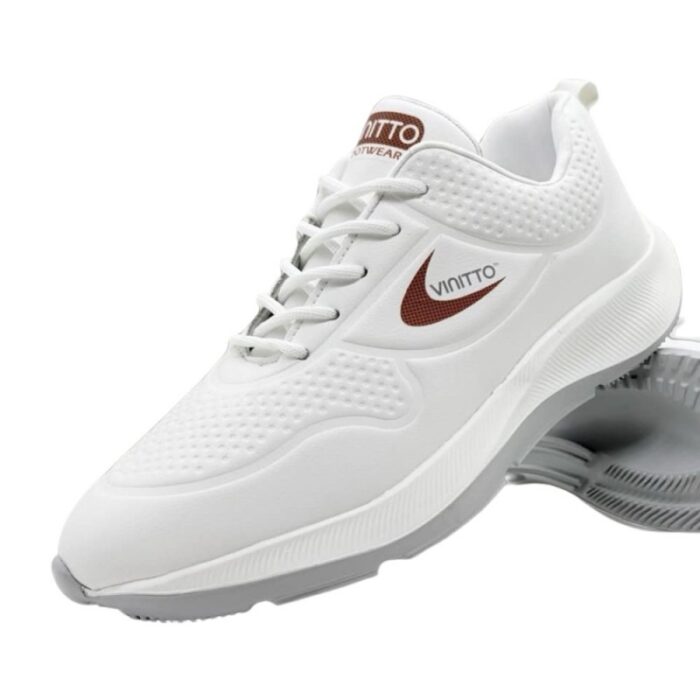 103378815_67de175375275 حذاء رياضي للرجال لون أبيض من Vinitto - الصورة 1