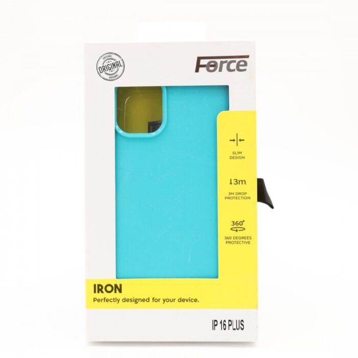⁦FORCE IRON IPHONE 16 Plus- TURQUOISE⁩ - الصورة ⁦2⁩