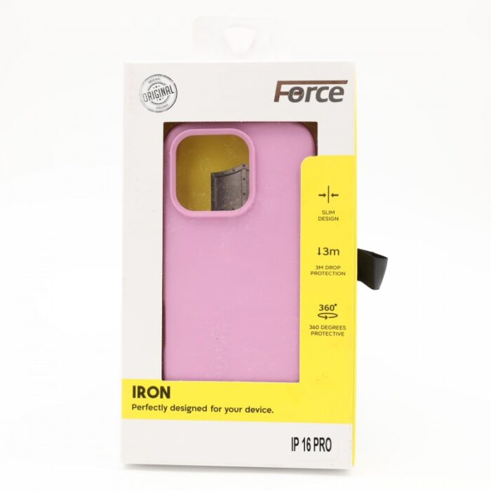 ⁦FORCE IRON IPHONE 16 PRO - PINK⁩ - الصورة ⁦2⁩