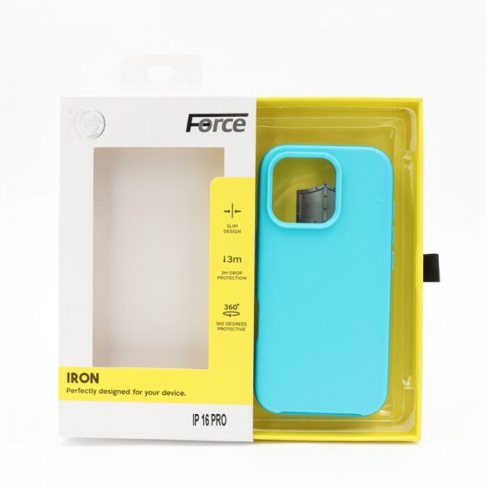 ⁦FORCE IRON IPHONE 16 PRO - TURQUOISE⁩ - الصورة ⁦3⁩