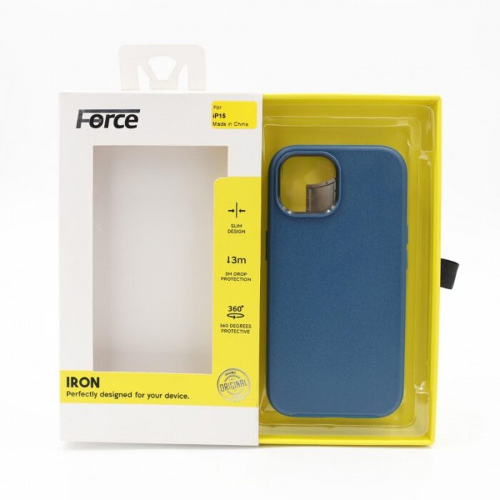 ⁦FORCE IRON IPHONE 15 - Navy⁩ - الصورة ⁦3⁩