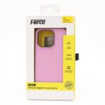 ⁦Force Iron Defender phone cover iPhone 15 Pro - PINK⁩ - الصورة ⁦2⁩