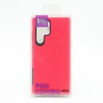⁦9PRO COMBO Defender phone cover S22 Ultra - Pink⁩ - الصورة ⁦2⁩