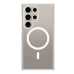 ⁦كفر حماية شفاف ماج سيف يدعم الشحن اللاسلكي سامسونغ اس 23 ألترا⁩ - الصورة ⁦2⁩