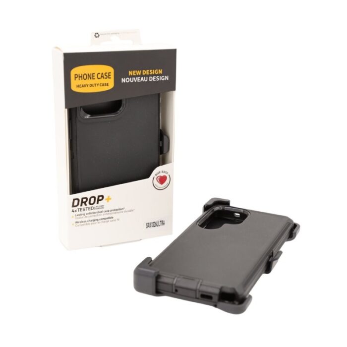 103378913_67de17ee283ca كفر حماية ضد الكسر والصدمات لون أسود سامسونج اس 25 الترا - الصورة 1