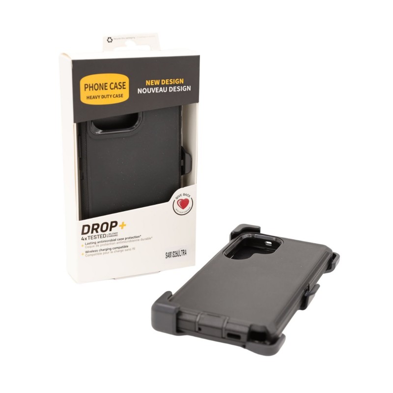 103378913_67de17ee283ca كفر حماية ضد الكسر والصدمات لون أسود سامسونج اس 25 الترا - الصورة 1