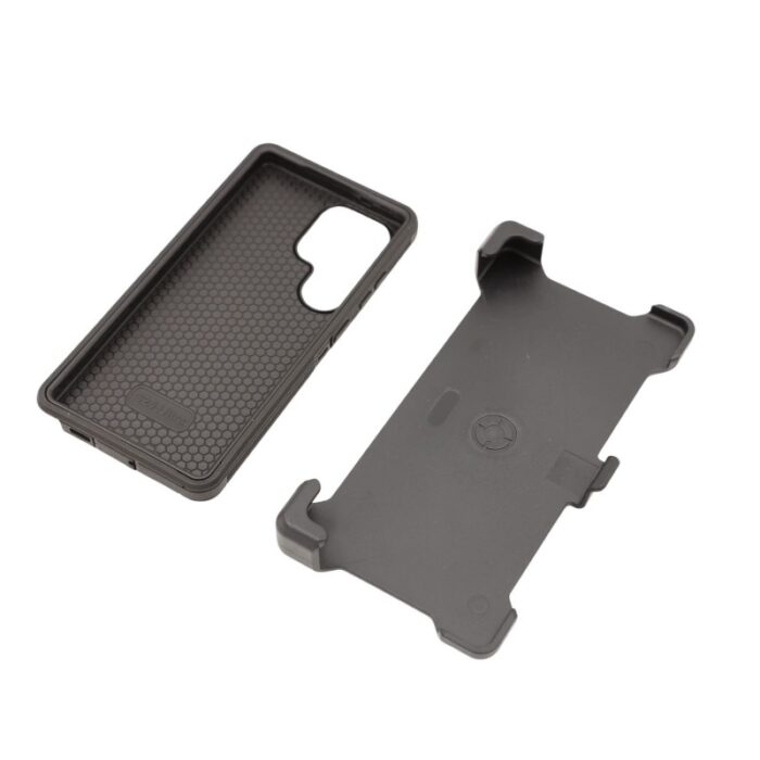 ⁦كفر حماية ضد الكسر والصدمات لون أسود سامسونج اس 25 الترا⁩ - الصورة ⁦3⁩