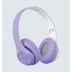 سماعة لاسلكية ST95 لون بنفسجي تدعم ذاكرة خارجية Wireless Earphone