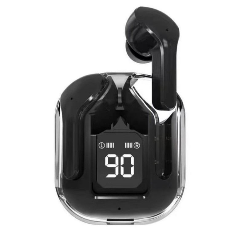 ⁦سماعة لاسلكية Ultrapods pro لون أسود⁩ - الصورة ⁦1⁩